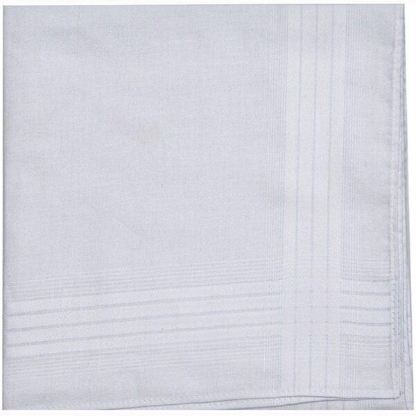 Handkerchiefs - Men's White (12 pack) - Image 2