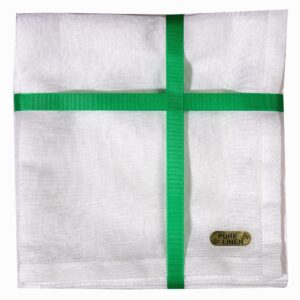 Handkerchief - Mens Luxury Linen Hemstitch Handkerchief
