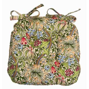 Golden Lily - Piped Seat Pad