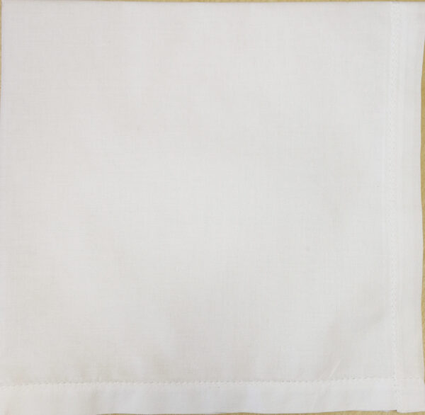 Handkerchief - Mens White Handkerchief