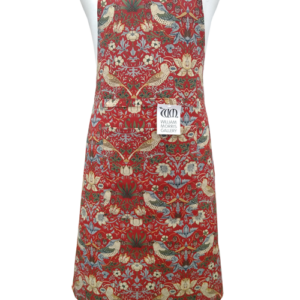 Strawberry Thief Red - Apron